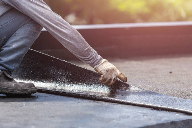 Professional Crawl Space Encapsulation technician working in Chardon, OH